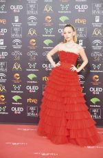 ESTER EXPOSITO at 34th Goya Cinema Awards 2020 in Madrid 01/25/2020