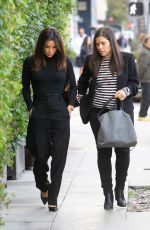 EVA LONGORIA and AMERICA FERRERA Out in Beverly Hills 01/16/2020