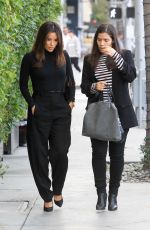 EVA LONGORIA and AMERICA FERRERA Out in Beverly Hills 01/16/2020