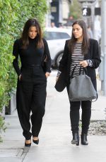 EVA LONGORIA and AMERICA FERRERA Out in Beverly Hills 01/16/2020