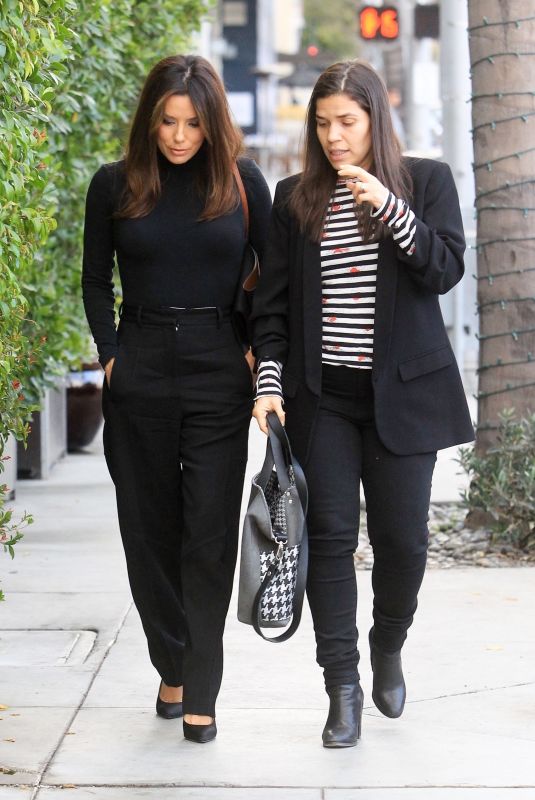 EVA LONGORIA and AMERICA FERRERA Out in Beverly Hills 01/16/2020