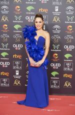 EVA MACIEL at 34th Goya Cinema Awards 2020 in Madrid 01/25/2020