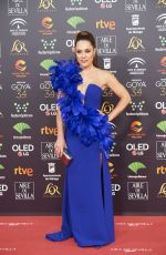 EVA MACIEL at 34th Goya Cinema Awards 2020 in Madrid 01/25/2020