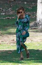 EVA MENDES Out and About in Los Angeles 01/04/2020