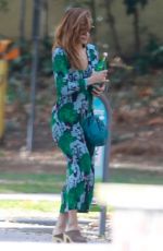 EVA MENDES Out and About in Los Angeles 01/04/2020