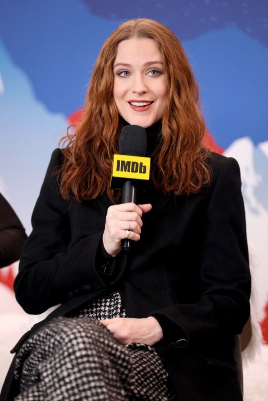 EVAN RACHEL WOOD at Imdb Studio at 2020 Sundance Film Festival 01/25/2020