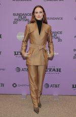 EVAN RACHEL WOOD at Kajillionaire Premiere at Sundance Film Festival 01/25/2020