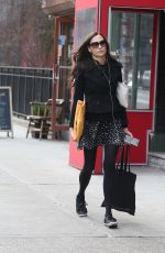 FAMKE JANSSEN Out and About in New York 01/11/2020