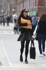 FAMKE JANSSEN Out and About in New York 01/11/2020