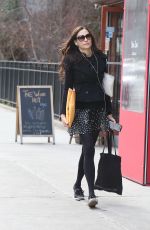 FAMKE JANSSEN Out and About in New York 01/11/2020