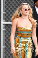 FLORENCE PUGH Arrives at Jimmy Kimmel Live in Los Angeles 01/16/2020