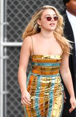 FLORENCE PUGH Arrives at Jimmy Kimmel Live in Los Angeles 01/16/2020
