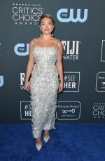 FLORENCE PUGH at 25th Annual Critics Choice Awards in Santa Monica 01/12/2020