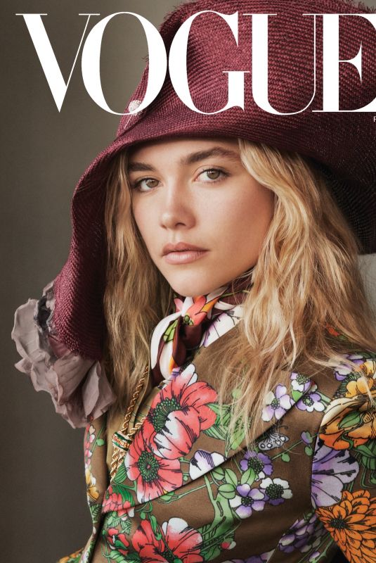 FLORENCE PUGH in Vogue Magazine, February 2020