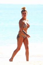 FLORENCIA PENA in Bikini on the Beach in Mexico 12/31/2019