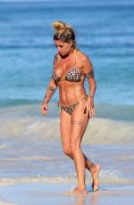 FLORENCIA PENA in Bikini on the Beach in Mexico 12/31/2019