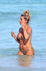 FLORENCIA PENA in Bikini on the Beach in Mexico 12/31/2019