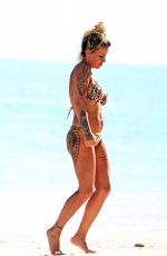 FLORENCIA PENA in Bikini on the Beach in Mexico 12/31/2019