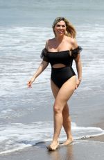 FRANKIE ESSEX in Bikini on the Beach in Tenerife 01/03/2020