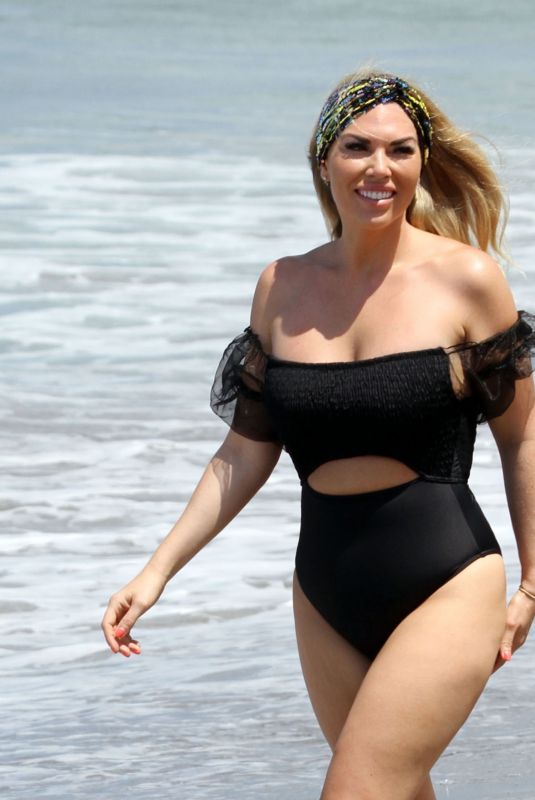 FRANKIE ESSEX in Bikini on the Beach in Tenerife 01/03/2020