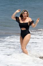 FRANKIE ESSEX in Bikini on the Beach in Tenerife 01/03/2020
