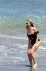 FRANKIE ESSEX in Bikini on the Beach in Tenerife 01/03/2020