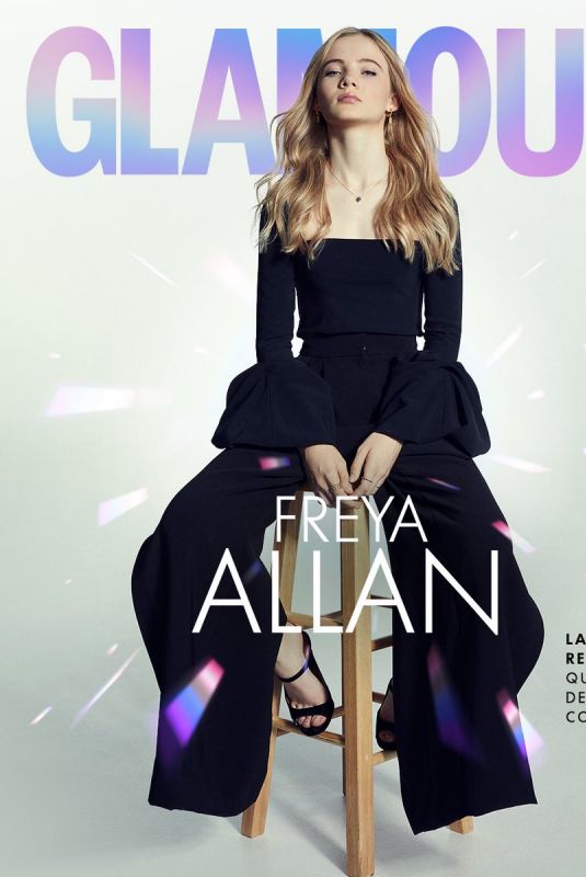FREYA ALLAN in Glamour Magazine, Mexico January 2020