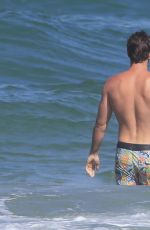 GABRIELLA BROOKS and Liam Hemsworth at a Beach in Byron Bay 01/16/2020