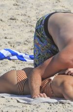 GABRIELLA BROOKS and Liam Hemsworth at a Beach in Byron Bay 01/16/2020