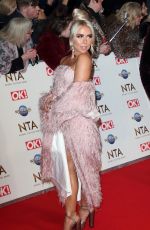 GABRIELLE ALLEN at National Television Awards 2020 in London 01/28/2020