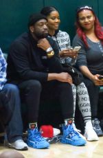 GABRIELLE UNION at Sierra Canyon Trailblazers High School Basketball Game in Laverne 12/30/2019