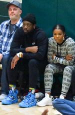 GABRIELLE UNION at Sierra Canyon Trailblazers High School Basketball Game in Laverne 12/30/2019