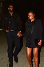 GABRIELLE UNION Leaves YSL Party in Los Angeles 01/04/2020