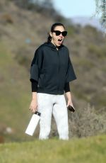 GAL GADOT Out Hikking in Hollywood Hills 01/07/2020