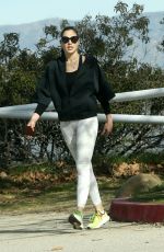 GAL GADOT Out Hikking in Hollywood Hills 01/07/2020