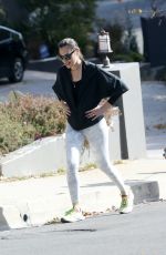 GAL GADOT Out Hikking in Hollywood Hills 01/07/2020