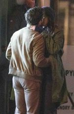 GEMMA CHAN and Kit Harington on the Set of Eternals in London 01/18/2020