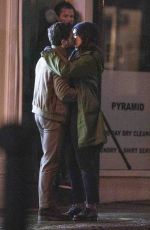 GEMMA CHAN and Kit Harington on the Set of Eternals in London 01/18/2020