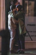 GEMMA CHAN and Kit Harington on the Set of Eternals in London 01/18/2020