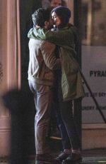 GEMMA CHAN and Kit Harington on the Set of Eternals in London 01/18/2020