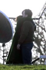 GEMMA CHAN and Kit Harington on the Set of The Eternals in London 01/09/2020