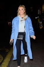 GEORGIA STEEL and LAURA ANDERSON Leaves JD Sports x Anthony Joshua Launch in London 01/20/2020