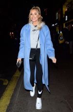 GEORGIA STEEL and LAURA ANDERSON Leaves JD Sports x Anthony Joshua Launch in London 01/20/2020