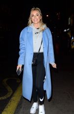 GEORGIA STEEL and LAURA ANDERSON Leaves JD Sports x Anthony Joshua Launch in London 01/20/2020