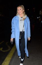 GEORGIA STEEL and LAURA ANDERSON Leaves JD Sports x Anthony Joshua Launch in London 01/20/2020