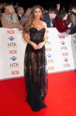 GEORGIA STEEL at National Television Awards 2020 in London 01/28/2020