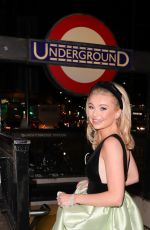 GEORGIA TOFFOLO Night Out at Knightsbridge in London 01/27/2020