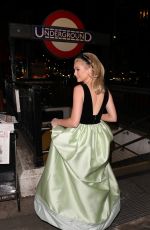 GEORGIA TOFFOLO Night Out at Knightsbridge in London 01/27/2020