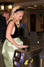 GEORGIA TOFFOLO Night Out at Knightsbridge in London 01/27/2020