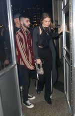 GIGI HADID and Zayn Malik Celebrates His 27th Birthday in New York 01/12/2020